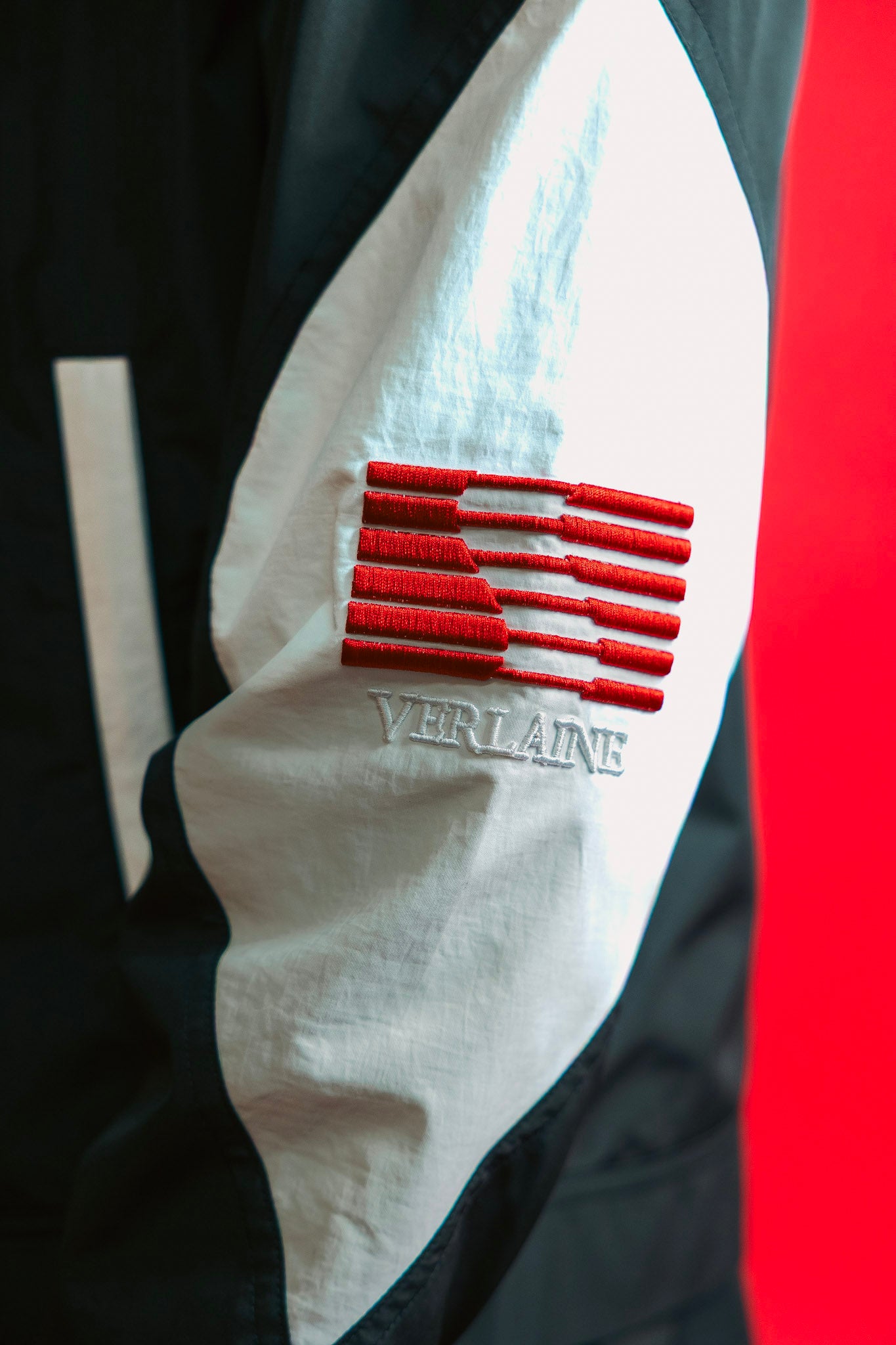 V-Sport Nylon Tracksuit Set